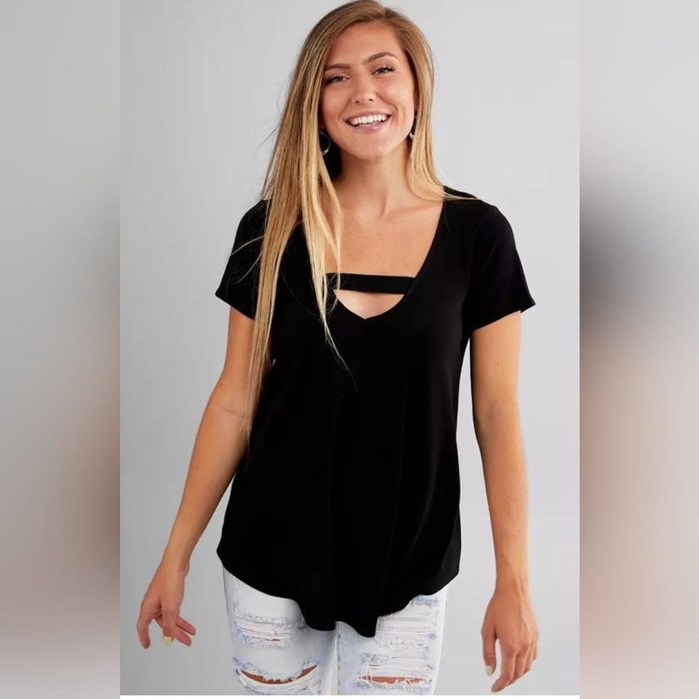Daytrip Zipper Back Blouse sz Large
